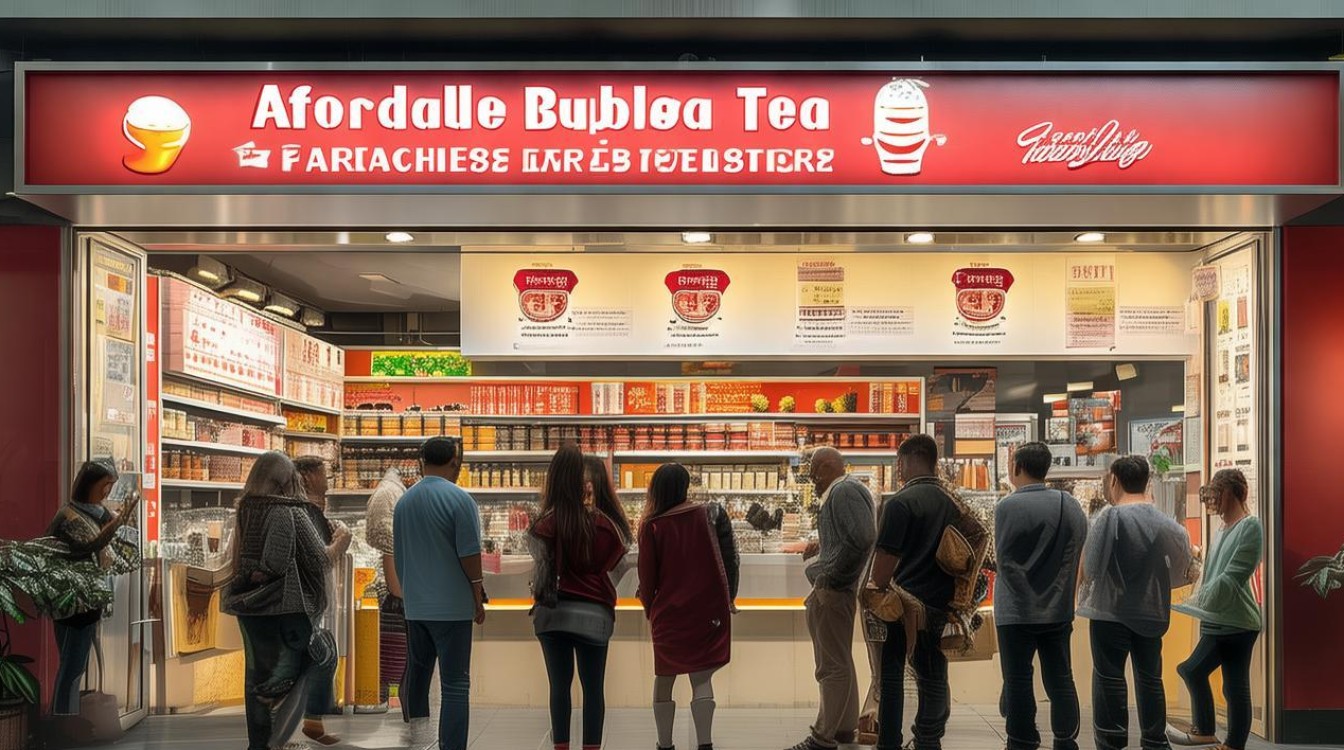 开平价奶茶加盟店有哪些风险与市场机会？-图1