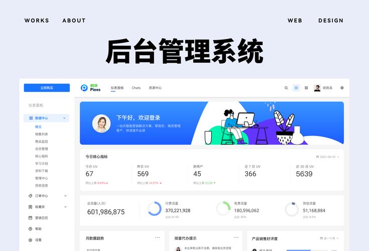 仿webqq织梦管理网站后台模板