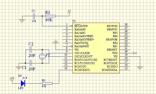 pic pic单片机c语言编程实例