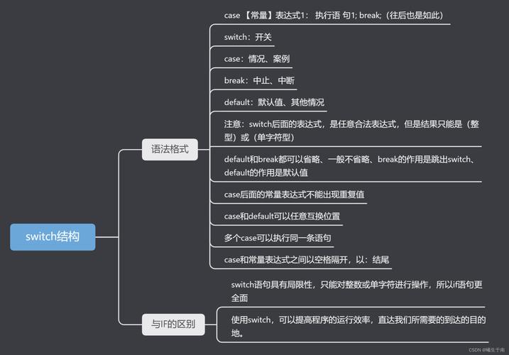 c 语言switch case语句