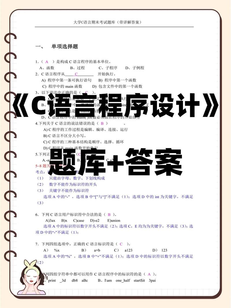面向对象程序设计与c 语言 答案
