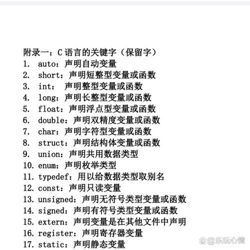 c语言提供的合法的关键字是(