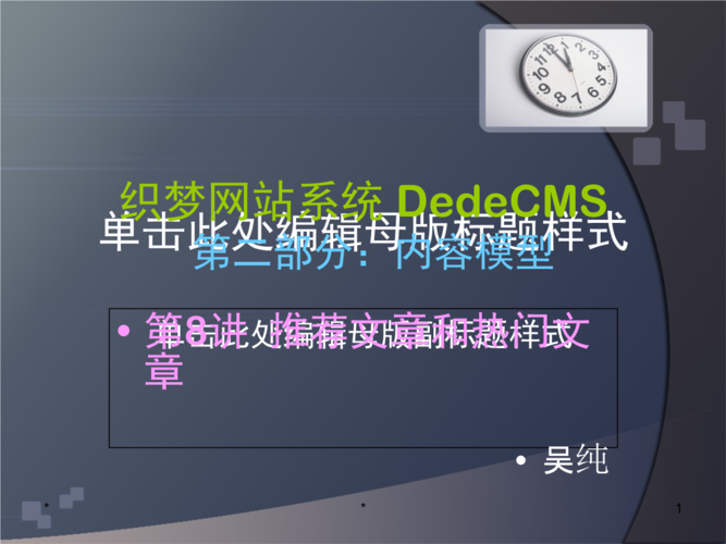 织梦系统默认的幻灯片