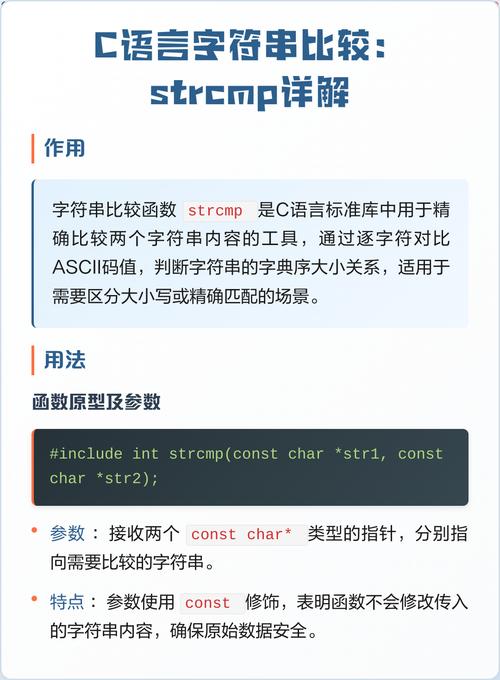c语言 strcomp