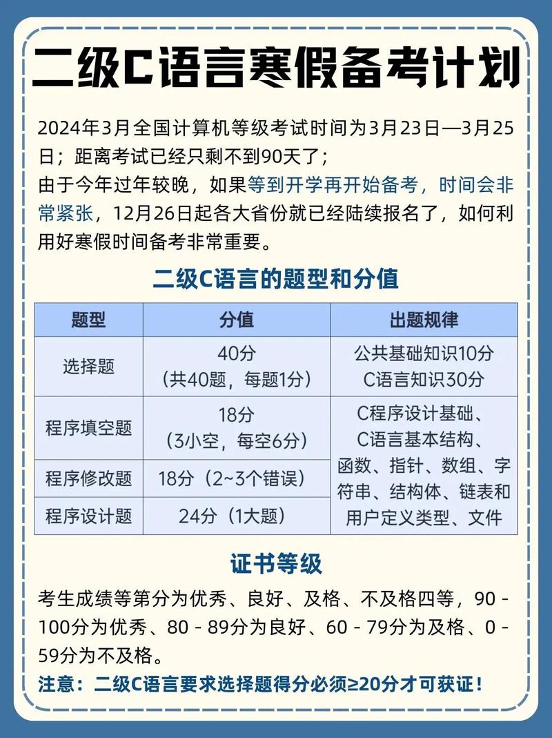 计算机二级c语言怎么学